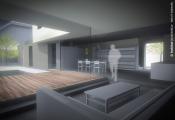 Haus H | Tulln | NÖ | Rendering Atrium